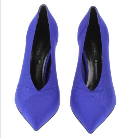 Casadei Women's Electric Blue Heels Size 39 - Picture 4 of 11